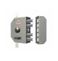 CR 3250 SERRATURA APPL P/LEGNO POMPA TRIPL C/SCR DX C/CHIAVE
