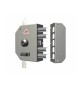 CR 3250 SERRATURA APPL P/LEGNO POMPA TRIPL C/SCR SX C/CHIAVE