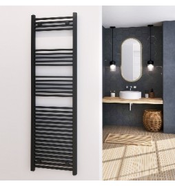 TERMOARREDO DESIGN ANTRACITE TUBI QUADRATI H 1700 x Int. 470 (mm)