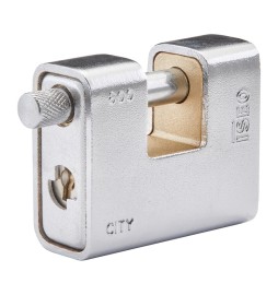 ISEO P749 LUCCHETTO CITY P/SERRANDA CORAZ 62MM OTTONE