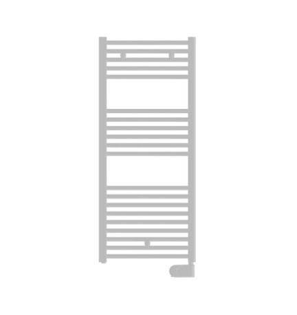 TERMOARREDO ELETTRICO H. 1160 MM CON TERMOSTATO TEKNO DIGIT Bianco L. 400 mm - W 400