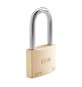ISEO P700 LUCCHETTO CITY ARCO LUNGO 50MM OTTONE
