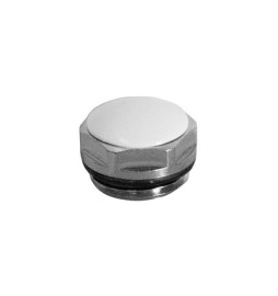 TAPPO ANTIGHIACCIO NICHELATO CON GUARNIZIONE 1/2"