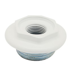 RIDUZIONE DX PER RADIATORE FL 48 1" x 1/2 Bianco