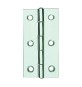 CERNIERA PERNO FISSO 120 IN INOX 2 31X50 MM