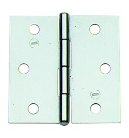 CERNIERA PERNO FISSO 121 IN INOX 1.1/2 40X40 MM