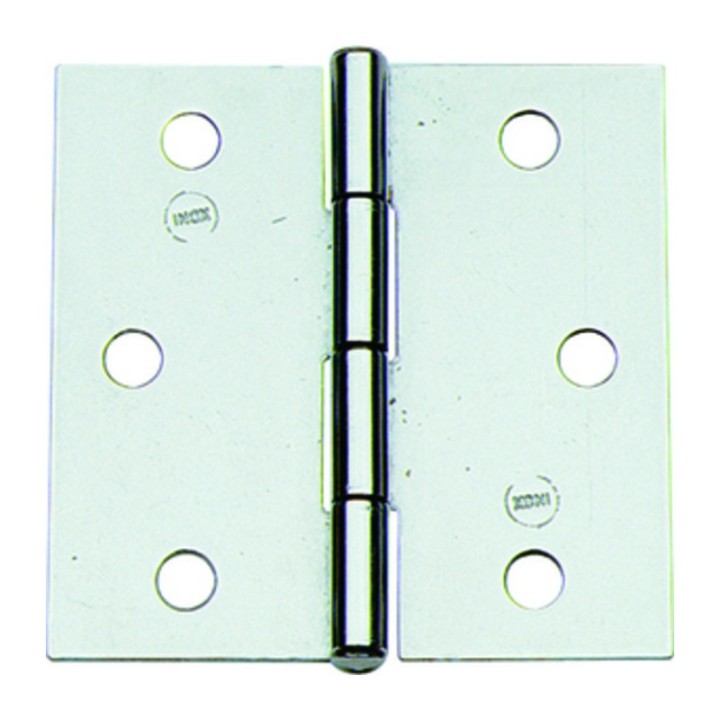 CERNIERA PERNO FISSO 121 IN INOX 1.1/2 40X40 MM