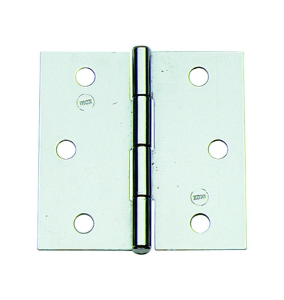 CERNIERA PERNO FISSO 121 IN INOX 2 50X50 MM
