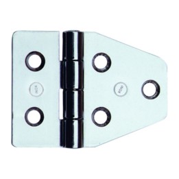 CERNIERA PERNO FISSO 852 IN INOX NAUTICA 55X40 MM