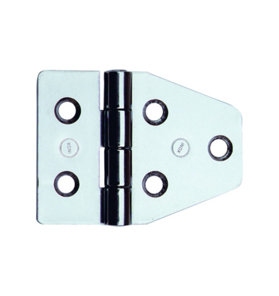 CERNIERA PERNO FISSO 852 IN INOX NAUTICA 55X40 MM