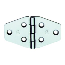 CERNIERA PERNO FISSO 854 IN INOX NAUTICA 70X40 MM