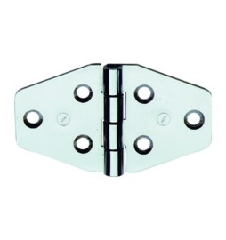 CERNIERA PERNO FISSO 854 IN INOX NAUTICA 70X40 MM