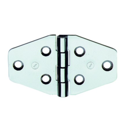 CERNIERA PERNO FISSO 854 IN INOX NAUTICA 70X40 MM