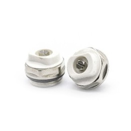 VALVOLA DI SFIATO ORIENTABILE IN OTTONE NICHELATO 1/2"