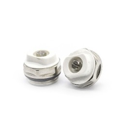 VALVOLA DI SFIATO ORIENTABILE IN OTTONE NICHELATO 1/2"