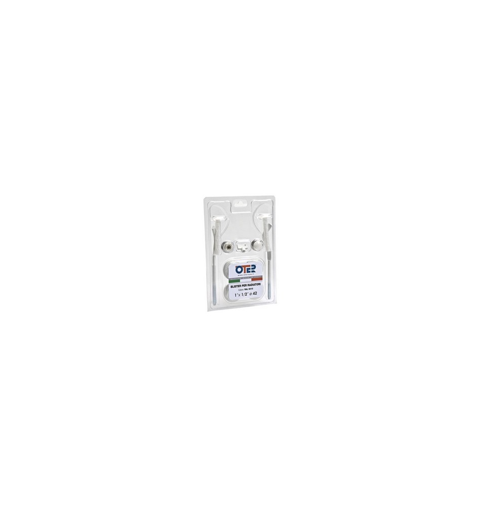 KIT BLISTER PER RADIATORI CON MENSOLE SCHIACCIATE 1/2"