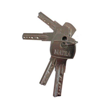 CHIAVE TIPO DOM P/LUCCHETTO CORAZZATO MATRA