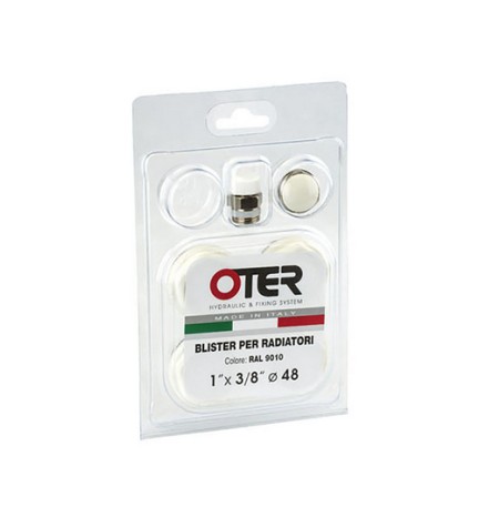 BLISTER PER RADIATORI IN ALLUMINIO FL 42 1" x 1/2"