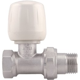VALVOLA DIRITTA MANUALE PER RADIATORI 1/2"