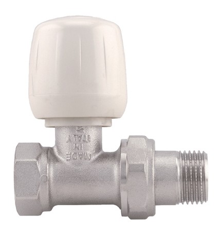 VALVOLA DIRITTA MANUALE PER RADIATORI 3/4"