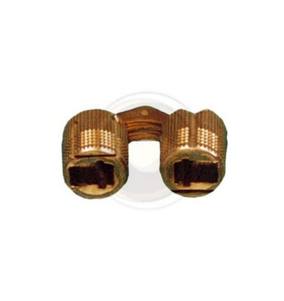 CERNIERA CILINDRICA INVISIBILE OTTONE D 12 MM**