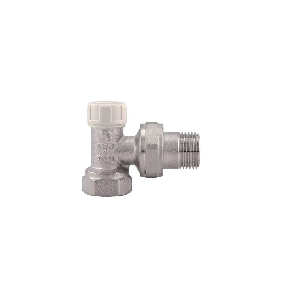 DETENTORE AD ANGOLO PER RADIATORI E VENTILCONVETTORI 3/4"