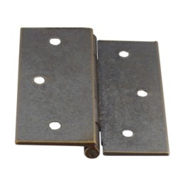 CERNIERA FRESATA 1/2 COLLO OTTONE BRON 60X50 MM*