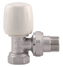 VALVOLA AD ANGOLO MANUALE PER RADIATORI E VENTILCONVETTORI 3/4"