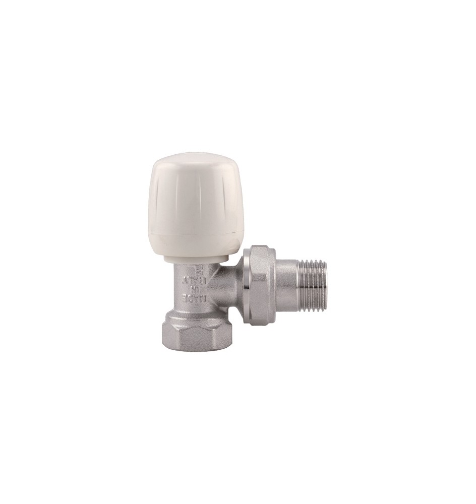 VALVOLA AD ANGOLO MANUALE PER RADIATORI E VENTILCONVETTORI 3/4"