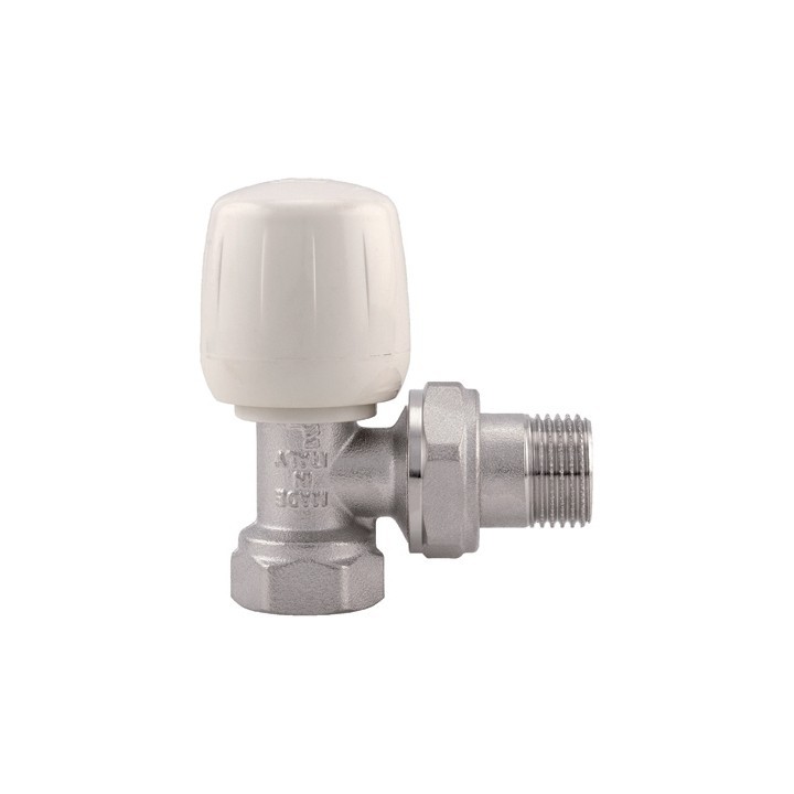VALVOLA AD ANGOLO MANUALE PER RADIATORI E VENTILCONVETTORI 3/4"