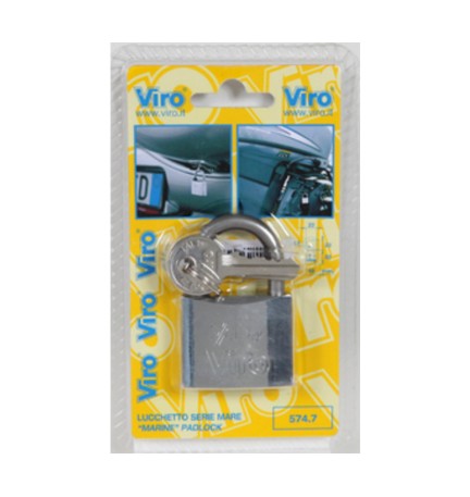 VIRO BL 575 LUCCHETTO MARE ARCO 50MM OTTONE