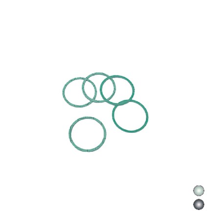 GUARNIZIONI NIPPLES PER RADIATORI Per Alluminio 1"1/4 x mm. 1