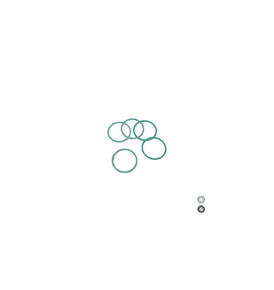 GUARNIZIONI NIPPLES PER RADIATORI Per Ghisa 1"1/4 x 48 - mm. 1
