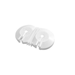 ROSETTA MATERIALE PLASTICO UNIVERSALE DOPPIA Diam. 10-22 mm