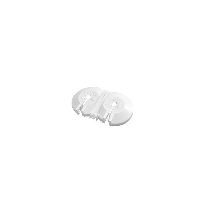 ROSETTA MATERIALE PLASTICO UNIVERSALE DOPPIA Diam. 10-22 mm