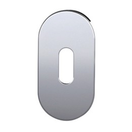 BOCCHETTA OVALE BASSA 28X6X60 INOX SAT F PATENT