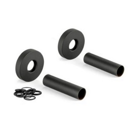 2 PZ BORCHIA COPRITUBO Nero Opaco
