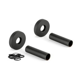 2 PZ BORCHIA COPRITUBO Nero Opaco