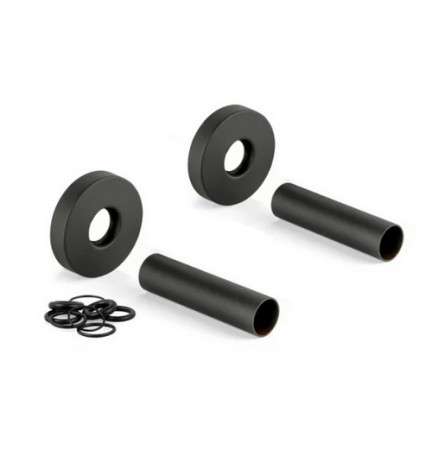 2 PZ BORCHIA COPRITUBO Nero Opaco