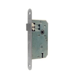 PATENT SERRATURA Q.8/70 GRIGIO 50 B. TONDO S/GACCIA