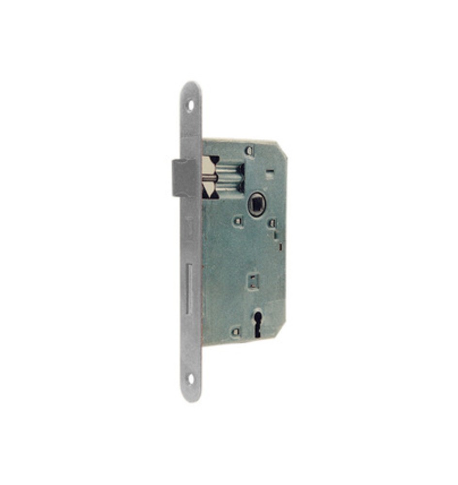 PATENT SERRATURA Q.8/70 GRIGIO 50 B. TONDO S/GACCIA