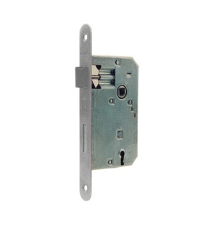 PATENT SERRATURA Q.8/70 GRIGIO 50 B. TONDO S/GACCIA