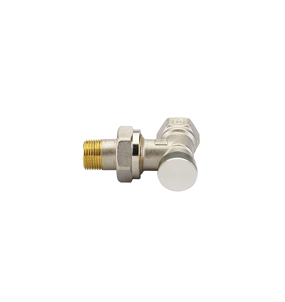 DETENTORE AD ANGOLO ATTACCO FERRO RLVS DANFOSS 1/2"