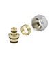 ADATTATORI CROMATI TUBI MULTISTRATO 24X19 20x2,0 24x19 fil (D.16)