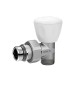 VALVOLA MANUALE A SQUADRA CON ATTACCO TUBO PEX MULTISTRATO 3/8" 24x19 fil (D.16)