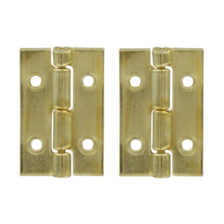 CERNIERA ACCIAIO OTTONATO 10 X 15 MM**