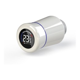 TESTA TERMOSTATICA TIEMME ELETTRONICA WIFI Bianca