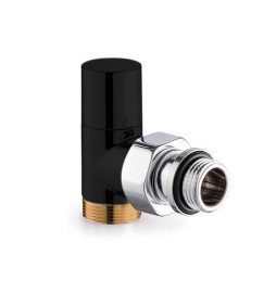 VALVOLA A SQUADRA TONDERA LIGHT 1/2" Nero