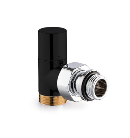 VALVOLA A SQUADRA TONDERA LIGHT 1/2" Nero