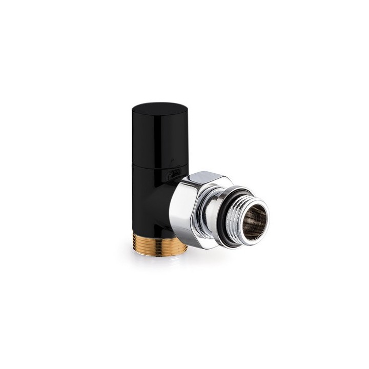 VALVOLA A SQUADRA TONDERA LIGHT 1/2" Nero